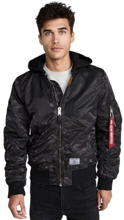 Alpha Industries MA-1 Hooded Battlewash Bomber Jacket -Shopbop aindu301821dd6c 1665579808149 2 0. UX357 QL90