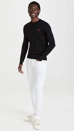 AMI Ami De Coeur Crewneck Sweater -Shopbop amiii308211071b 1649355941060 2 0. UX357 QL90