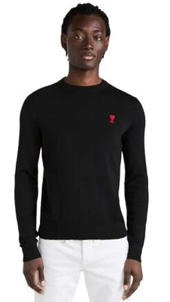 AMI Ami De Coeur Crewneck Sweater -Shopbop amiii308211071b 1649355941386 2 0. UX357 QL90