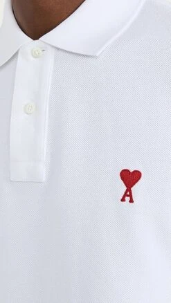 AMI Ami De Coeur Polo 12 AMI Ami De Coeur Polo -Shopbop amiii30823102ca 1649356843990 2 0. UX357 QL90