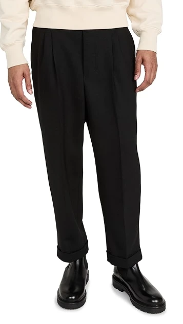 AMI Carrot Fit Trousers 8 AMI Carrot Fit Trousers - Image 6