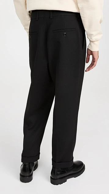 AMI Carrot Fit Trousers 4 AMI Carrot Fit Trousers - Image 2