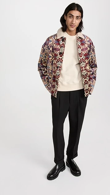 AMI Carrot Fit Trousers 6 AMI Carrot Fit Trousers - Image 4