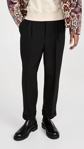 AMI Carrot Fit Trousers 3 AMI Carrot Fit Trousers
