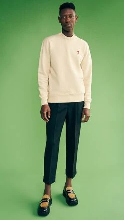 AMI Carrot Fit Trousers 13 AMI Carrot Fit Trousers -Shopbop amiii3087710652 1676564776291 2 0. UX357 QL90