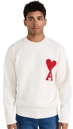 AMI Adc Crewneck Sweater 14 AMI Adc Crewneck Sweater -Shopbop amiii3088588115 1662041352352 2 0. UX357 QL90