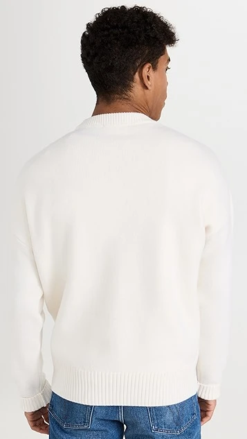 AMI Adc Crewneck Sweater 4 AMI Adc Crewneck Sweater - Image 2