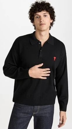 AMI Adc Polo 15 AMI Adc Polo -Shopbop amiii309091cd2d 1666804066624 2 0. UX357 QL90