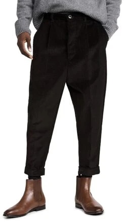 AMI Carrot Oversized Trousers -Shopbop amiii309271cd2d 1666208752229 2 0. UX357 QL90