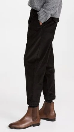 AMI Carrot Oversized Trousers -Shopbop amiii309271cd2d 1666208752262 2 0. UX357 QL90