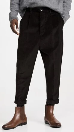 AMI Carrot Oversized Trousers -Shopbop amiii309271cd2d 1666208752480 2 0. UX357 QL90