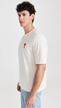 AMI Ami De Coeur T-Shirt -Shopbop amiii309471eeef 1679678667109 2 0. UX357 QL90
