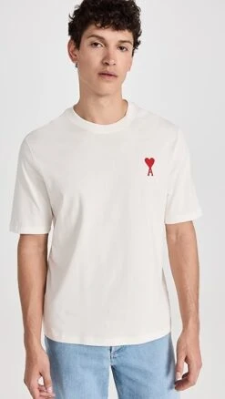AMI Ami De Coeur T-Shirt -Shopbop amiii309471eeef 1679678667248 2 0. UX357 QL90