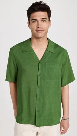 AMI Camp Collar Shirt