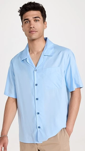 AMI Camp Collar Shirt 3 AMI Camp Collar Shirt