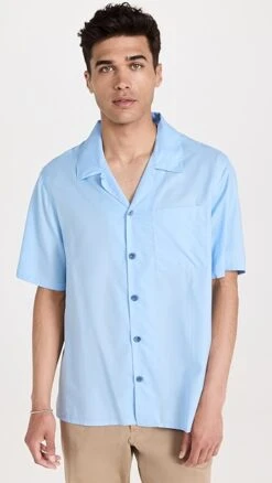 AMI Camp Collar Shirt 14 AMI Camp Collar Shirt -Shopbop amiii3096510cd8 1682690651570 2 0. UX357 QL90