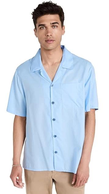 AMI Camp Collar Shirt 9 AMI Camp Collar Shirt - Image 7