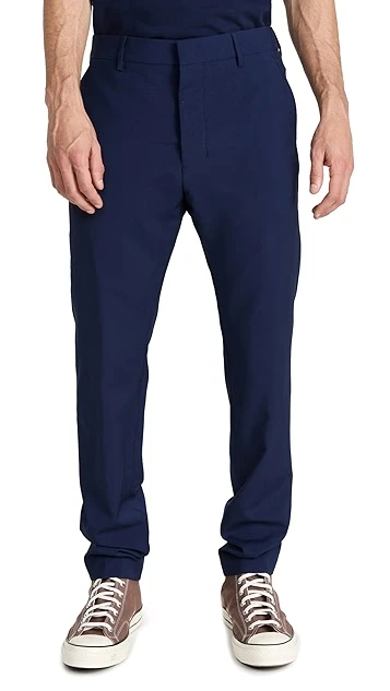 AMI Cigarette Fit Trousers 8 AMI Cigarette Fit Trousers - Image 6