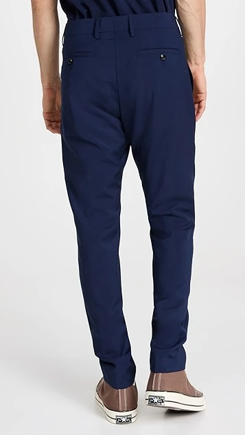 AMI Cigarette Fit Trousers 4 AMI Cigarette Fit Trousers - Image 2