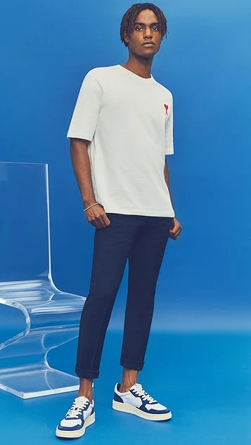 AMI Cigarette Fit Trousers 7 AMI Cigarette Fit Trousers - Image 5