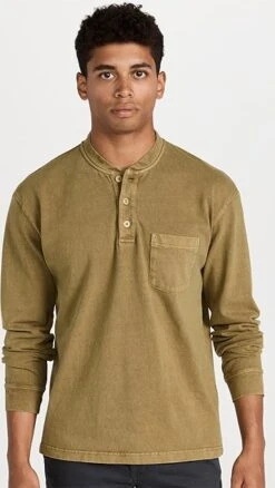 Alex Mill Heavyweight Jersey Henley -Shopbop amill3034610719 1661872688291 2 0. UX357 QL90