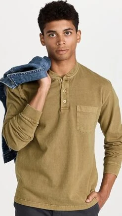 Alex Mill Heavyweight Jersey Henley