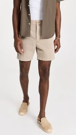Alex Mill Flat Front 6" Shorts