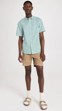 Alex Mill Short Sleeve Mill Shirt In Stripe 12 Alex Mill Short Sleeve Mill Shirt In Stripe -Shopbop amill3039512416 1684186644907 2 0. UX357 QL90