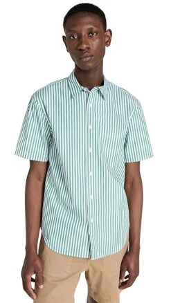 Alex Mill Short Sleeve Mill Shirt In Stripe 14 Alex Mill Short Sleeve Mill Shirt In Stripe -Shopbop amill3039512416 1684186644994 2 0. UX357 QL90