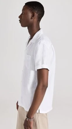 Alex Mill Camp Shirt In Linen -Shopbop amill303971577e 1684254200573 2 0. UX357 QL90