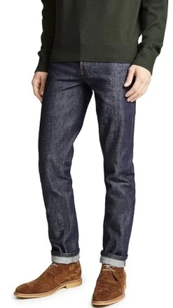 A.P.C. Petite Standard Raw Indigo Jeans -Shopbop apcaa3006437336 q6 2 0. UX357 QL90