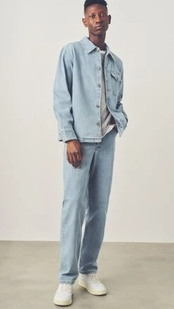 A.P.C. Fairfax Indigo Stretch Jeans -Shopbop apcaa3258228574 1677265907389 2 0. UX357 QL90