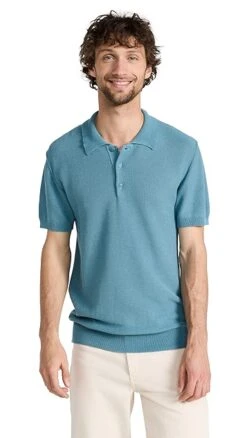 A.P.C. Fred Polo Shirt -Shopbop apcaa3261035394 1677785978265 2 0. UX357 QL90