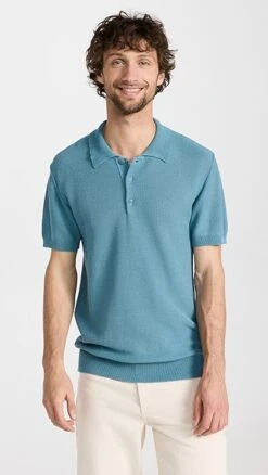 A.P.C. Fred Polo Shirt -Shopbop apcaa3261035394 1677785978564 2 0. UX357 QL90