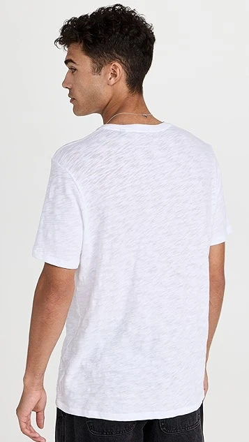 ATM Anthony Thomas Melillo Slub Short Sleeve Crew Tee 4 ATM Anthony Thomas Melillo Slub Short Sleeve Crew Tee - Image 2