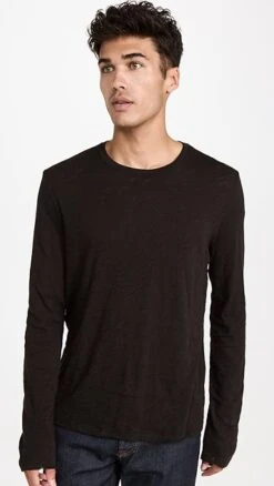 ATM Anthony Thomas Melillo Slub Jersey Destroyed Long Sleeve Tee -Shopbop atman307421cd2d 1660337649176 2 0. UX357 QL90