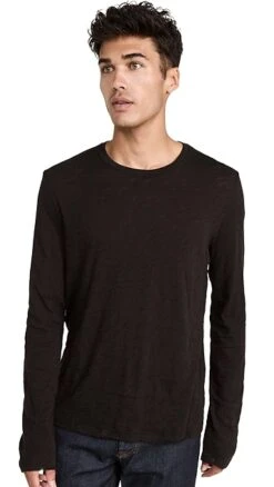 ATM Anthony Thomas Melillo Slub Jersey Destroyed Long Sleeve Tee -Shopbop atman307421cd2d 1660337650016 2 0. UX357 QL90