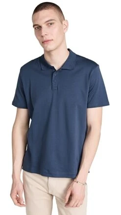 ATM Anthony Thomas Melillo Pima Cotton Interlock Short Sleeve Polo -Shopbop atman3077133790 1678469407044 2 0. UX357 QL90