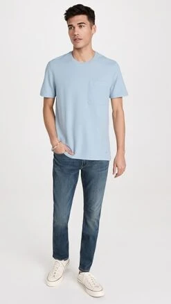 ATM Anthony Thomas Melillo Pima Cotton Pique Short Sleeve Pocket Tee -Shopbop atman3081521432 1679411515758 2 0. UX357 QL90