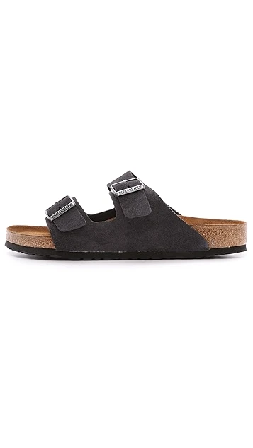 Birkenstock Suede Soft Footbed Arizona Sandal 4 Birkenstock Suede Soft Footbed Arizona Sandal - Image 2