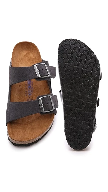 Birkenstock Suede Soft Footbed Arizona Sandal 5 Birkenstock Suede Soft Footbed Arizona Sandal - Image 3