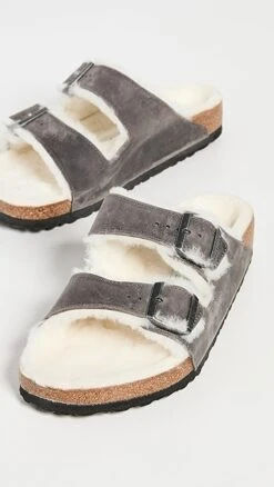 Birkenstock Arizona Shearling Sandals