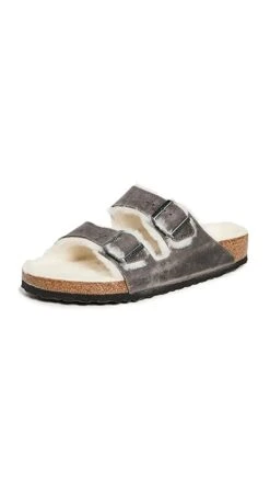 Birkenstock Arizona Shearling Sandals -Shopbop birke303691b8bf 1642527195878 2 0. UX357 QL90