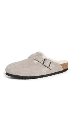 Birkenstock Boston Shearling Sandals -Shopbop birke303791902d 1636580518554 2 0. UX357 QL90
