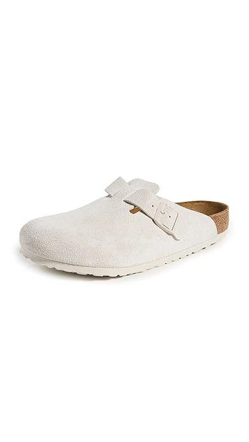 Birkenstock Antique White Boston Clogs 8 Birkenstock Antique White Boston Clogs - Image 6