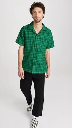 Banks Journal Degrass Resort Short Sleeve Shirt -Shopbop bjour3038312652 1673648070132 2 0. UX357 QL90