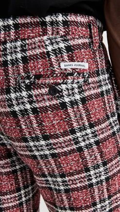 Banks Journal Downtown Check Pants 13 Banks Journal Downtown Check Pants -Shopbop bjour3038621605 1669752875909 2 0. UX357 QL90