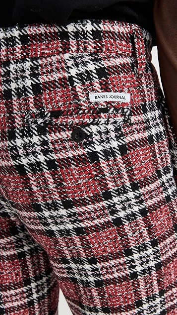 Banks Journal Downtown Check Pants 7 Banks Journal Downtown Check Pants - Image 5