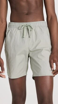 Banks Journal Label Elastic 6.25" Board Shorts -Shopbop bjour3039612410 1683904219087 2 0. UX357 QL90