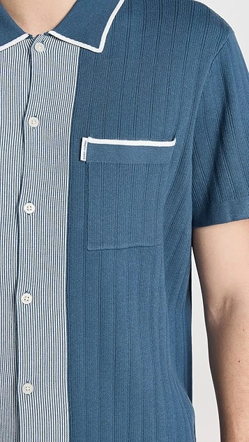 Banks Journal Alfie Short Sleeve Knit Shirt 7 Banks Journal Alfie Short Sleeve Knit Shirt - Image 5